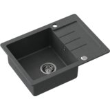 Sink Solution pomivalno korito LUMINA 20 - 600 x 440 mm - črna | Shoptok.si
