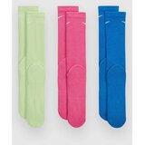 Nike Everyday Plus Cush Crew 3P Socks barely volt / pinksicle / lt | Shoptok.si