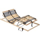 vidaXL Lamelni podstavek Rjava 80 x 190 cm Masiven bukov les, (5000022860) | Shoptok.si