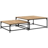  Kava Stol 2 pcs Umjetnički hrast Konstruirano drvo | shoptok.hr