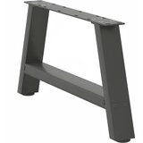  Noge za klub stolić A-oblika 2 kom antracit 70 x (30-31) cm čelik | Eponuda.com
