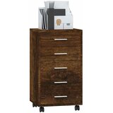  Ladičar s kotačićima Boja dimljenog hrasta od konstruirano drva | shoptok.hr