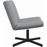  Stolica na kotačiće Svjetlosiva 63 x 75 x 76 cm tkanina | Eponuda.com
