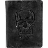 TOSN Moška denarnica Akzent Dark Skull rjava Cene