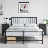 vidaXL Noćni ormarići 2 kom crni 34 5 x 39 x 62 cm čelični Cijene