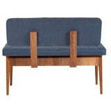 Woody Fashion trpezarijska klupa vina bank dark blue walnut | Eponuda.com