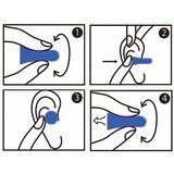  Čepki Za Ušesa Iz Pene - Haspro Tube50 Blue - 50 Parov | Shoptok.si