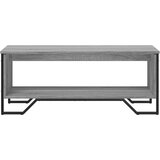  Stolić za kavu siva boja hrasta 100x51x40 cm konstruirano drvo | shoptok.hr