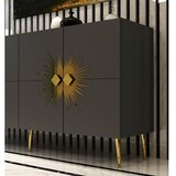 Hanah home komoda nida KB150 anthracite gold | ePonuda.com