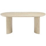 P & B JEDILNA MIZA, barve hrasta, bež | Shoptok.si