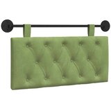  Držeće uzglavlje Zidne Svijetlo zelena 100 x 55 x 7 cm Baršun - Svijetlo zelena 90 cm bez LED | shoptok.hr