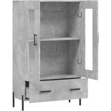  Visoka komoda boja betona 69,5 x 31 x 115 cm konstruirano drvo | shoptok.hr