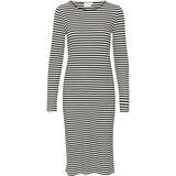 Kaffe Obleka črna / bela | Shoptok.si