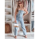 DStreet Kombinezon damskie jeansowy z gorsetem GORSSANKA niebieski | shoptok.hr