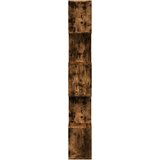 Pregrada / regal za knjige 5 razina hrast 70x24x161 cm drveni | Eponuda.com