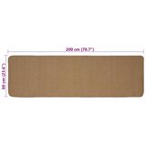  Tepih za područje Svijetlosmeđa 60 x 200 cm Juta - Svjetlosmeđa 60 x 200 cm | shoptok.hr