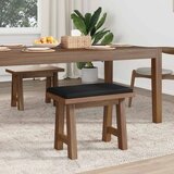  Jastučić za klupu Umjetna koža Crna Dubina 35 cm - Crna 60 x 38 x 6 5 cm | shoptok.hr