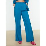 Trendyol Blue Wide Trousers - Women Cene