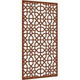  Vrtni zidni ukras 105 x 55 cm čelik COR-TEN s maurskim uzorkom | Eponuda.ba