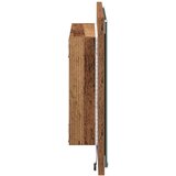  LED kupaonsko ogledalo Zidne Staro drvo 40 x 37 x 8.5 cm | Eponuda.com