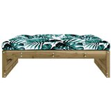 Vrtni tabure 120 x 80 cm od impregnirane borovine | shoptok.hr