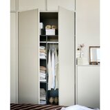 vtwonen Kremno bela modularna garderobna omara iz masivnega bora 250x200 cm Daily – | Shoptok.si