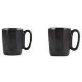 Vialli Design Črne lončene skodelice za espresso v kompletu 2 ks 80 ml Fuori – | Shoptok.si