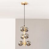  Brilagi - LED luster na sajli MILLA 6xG9/3W/230V zlatna/zadimljena | Eponuda.com