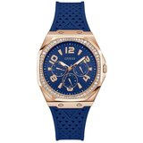 Guess Analogne ure gw0694l4 Modra Cene
