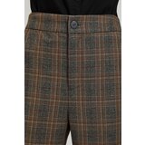 Marisse Gray Checkered Trousers | shoptok.hr
