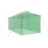  Staklenik s sklopivim okvirom Zelena 290 x 580 x 315 cm Željezo | shoptok.hr
