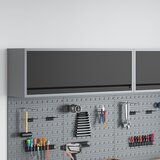 vidaXL Orodna omara Siva, Črna Jeklo 100 x 25 x 35 cm Orodna omara Cene