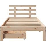  Okvir kreveta s ladicama bez madraca 90x190 cm - Prirodna 90 x 190 cm | shoptok.hr