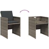 9-dijelni vrtni blagovaonski set sivi od poliratana | shoptok.hr