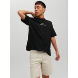 Jack & Jones Majica 12230754 Črna Oversize | Shoptok.si