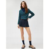 Koton Crop Blazer Tweed With Buttons Lined Cene