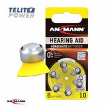 Ansmann Baterija za slušni aparat PR70 / P10 / PR230 / PR536 blister 6 kom | Eponuda.com