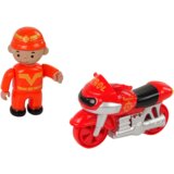  Set vatrogasne postaje sa helikopterom i autićem - crveni | shoptok.hr