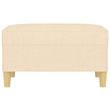  Stolček za noge krem 70x55x41 cm blago, (20983962) | Shoptok.si