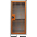 eurokraft basic Omara za plinske jeklenke, 1 vrata, VxŠxG 1550 x 680 x 680 mm | Shoptok.si