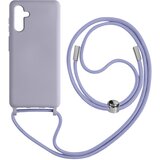 AVIZAR Ovitek z vrvico za Samsung A34 5G, serija NeckShell Lavender, (20669937) | Shoptok.si