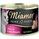 Miamor Feine Filets Naturelle 6 x 156 g - Tunjevina i rak | shoptok.hr