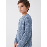 Sinsay Pamučni loose fit džemper s melange efektom | shoptok.hr