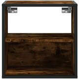 vidaXL Zidni noćni ormarić dimljeni hrast 40x31x39,5 cm | shoptok.hr