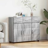  Kreveta s policom FLORIN Siva Sonoma 88,5 x 30,5 x 73 cm Slike
