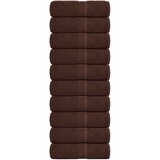  Ručnici za goste FROGN 10 kom. Smeđi 30x50 cm 360 g/m² | shoptok.hr