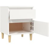  Noćni ormarići 2 kom Bijela 40x35x50 cm | shoptok.hr