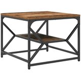  Kava Stol Staro drvo 51 x 50 x 40 cm Inženjerska drva i čelik | shoptok.hr