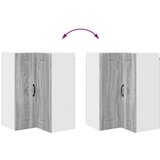 vidaXL Zidni kuhinjski ormarić s policom Siva Sonoma 57 x 57 x 80 cm | shoptok.hr