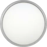 ELEKTROMATERIAL LENDAVA LED stropna svetilka Elektromaterial Lina (12 W, premer: 20 cm, višina: 8 cm, 1.080 lm, hladno bela svetloba, siva)